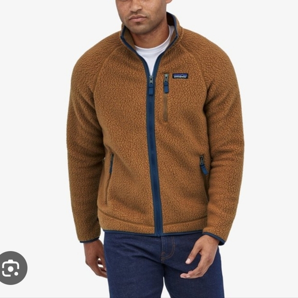 Patagonia Brown Fleece Jacket - Picture 2 of 6